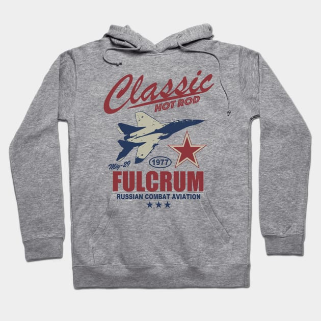 Mig-29 Fulcrum Hoodie by TCP